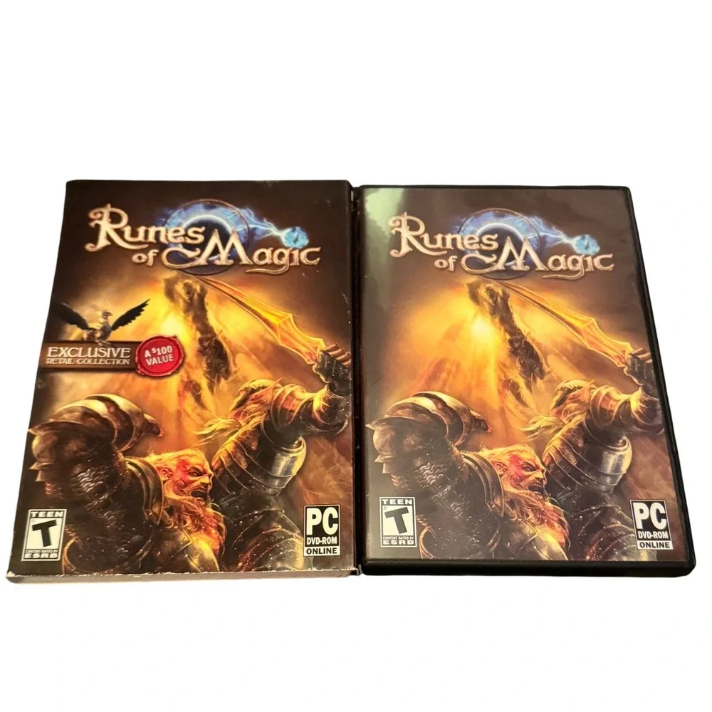 Frogster Runes of‎ Magic PC DVD-ROM Exclusive Retail Collection Fantasy MMORPG
